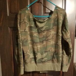 Ralph Lauren Sz S Denim and Supply camo sweatshirt